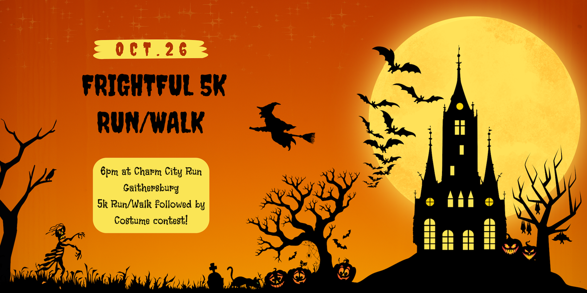 Frightful 5k Run/Walk Store Lead
